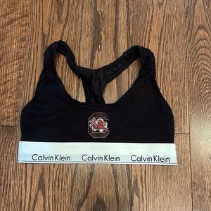 Customized University of South Carolina | Calvin Klein Sports Bra